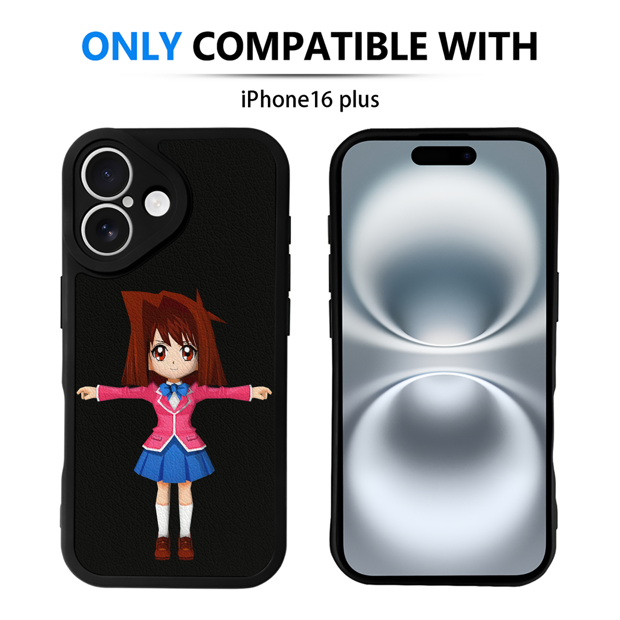 遊☆戯☆王 Yu-Gi-Oh! 【iPhone 16シリーズ対応】シリコンスマホケース（レザー調） 材質：シリコン